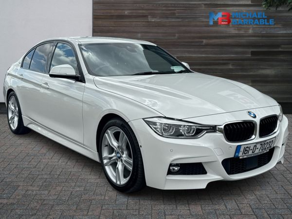 BMW 3-Series Saloon, Petrol Plug-in Hybrid, 2016, White