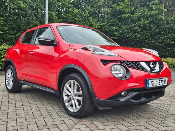 Nissan Juke Hatchback, Petrol, 2017, Red