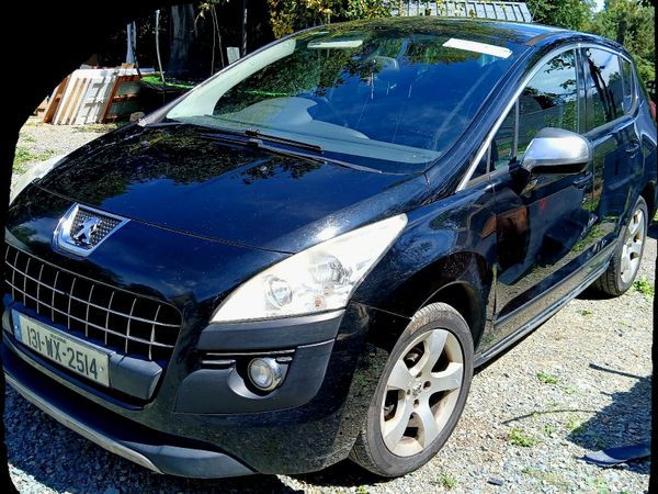 Peugeot 3008 Hatchback, Diesel, 2013, Black
