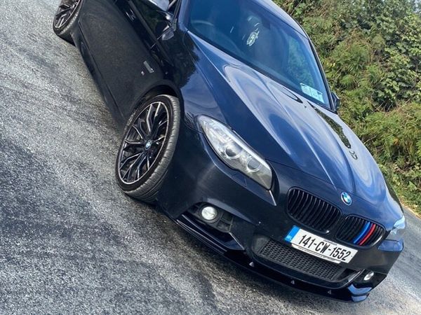 BMW 5-Series Saloon, Diesel, 2014, Black