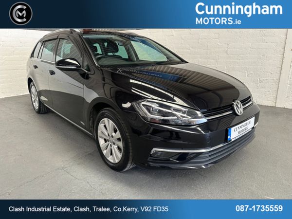 Volkswagen Golf Estate, Petrol, 2018, Black