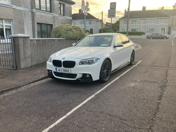 BMW 5-Series Saloon, Diesel, 2014, White