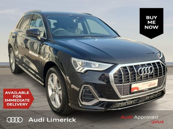 Audi Q3 SUV, Petrol Hybrid, 2024, Black