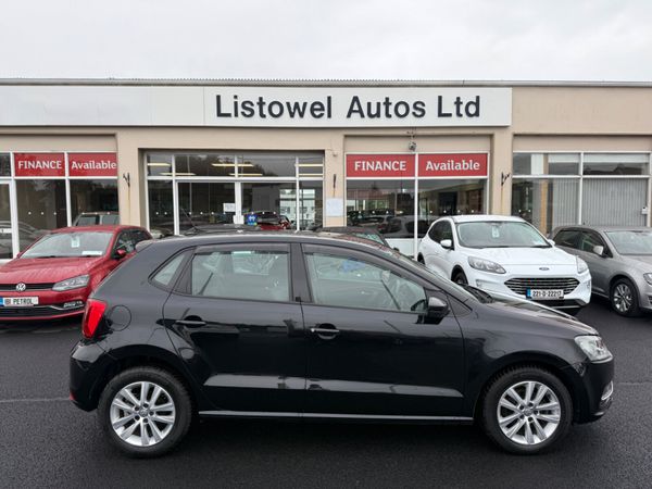 Volkswagen Polo Hatchback, Petrol, 2016, Black