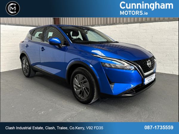 Nissan Qashqai SUV, Petrol Hybrid, 2022, Blue