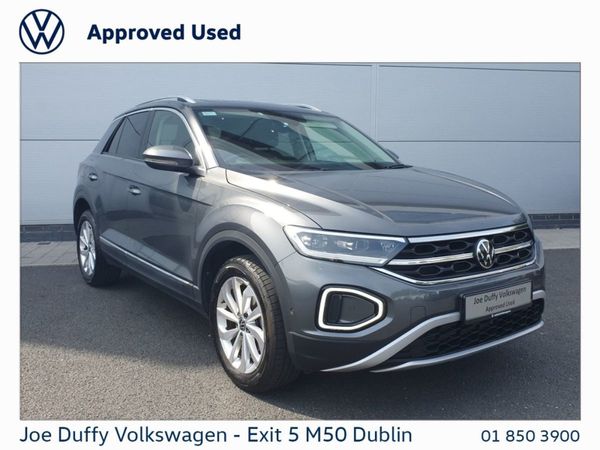 Volkswagen T-Roc SUV, Petrol, 2022, Grey