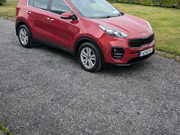 Kia Sportage SUV, Diesel, 2016, Red