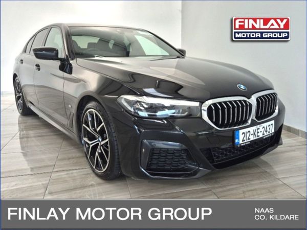 BMW 5-Series Saloon, Diesel, 2021, Black