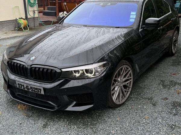 BMW 5-Series Saloon, Diesel, 2017, Black