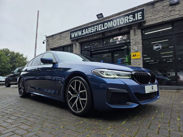 BMW 5-Series Saloon, Diesel, 2020, Blue
