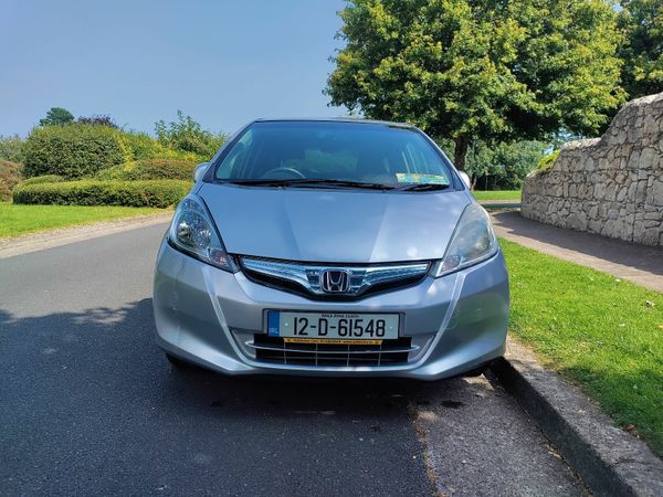 Honda Fit Hatchback, Petrol Hybrid, 2012, Silver