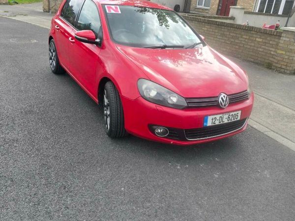 Volkswagen Golf Hatchback, Diesel, 2012, Red