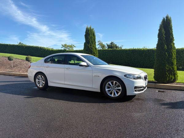 BMW 5-Series Saloon, Diesel, 2015, White