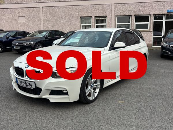 BMW 3-Series Saloon, Diesel, 2014, White