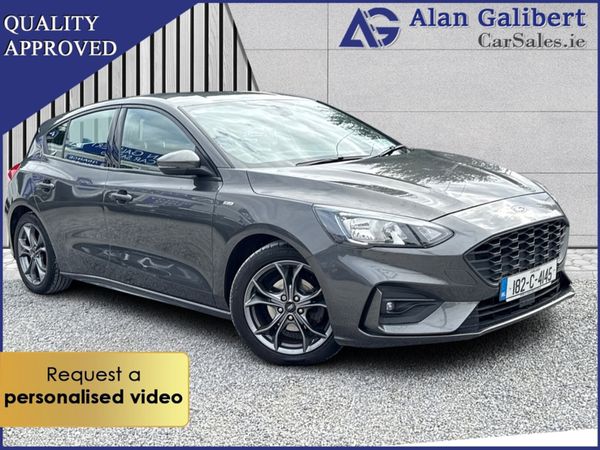 Ford Focus Hatchback, Petrol, 2018, Grey