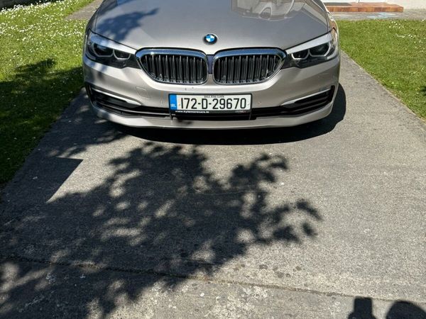 BMW 5-Series Saloon, Diesel, 2017, Silver