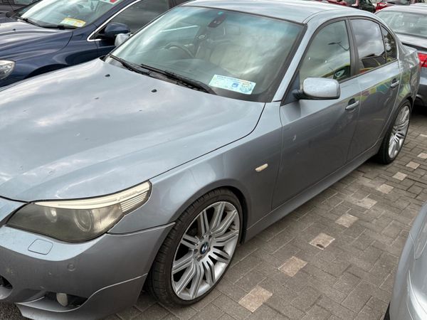 BMW 5-Series Saloon, Diesel, 2007, Silver
