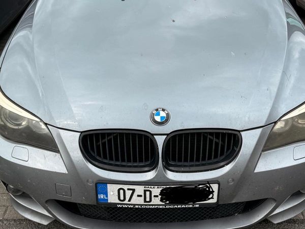 BMW 5-Series Saloon, Diesel, 2007, Silver