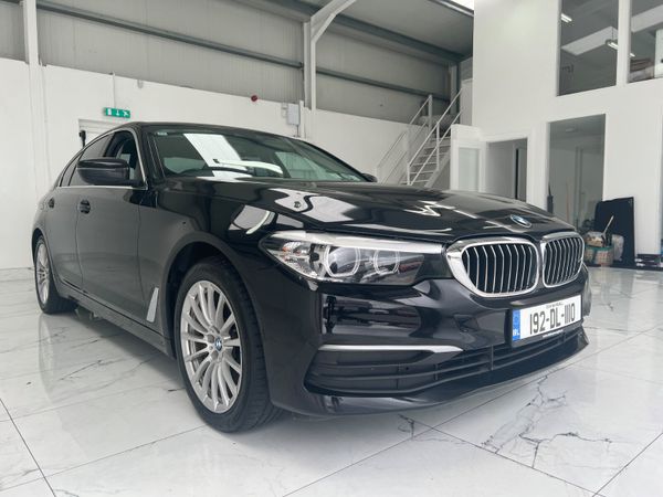 BMW 5-Series Saloon, Petrol Plug-in Hybrid, 2019, Black