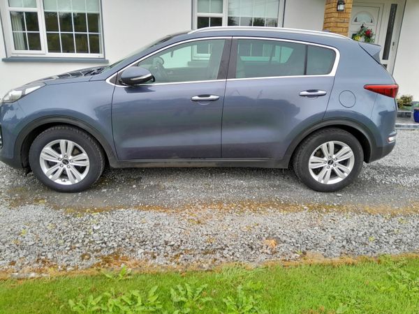 Kia Sportage SUV, Diesel, 2018, Blue