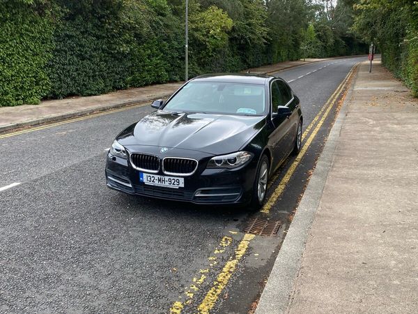 BMW 5-Series Saloon, Diesel, 2013, Black