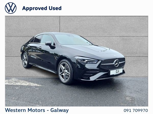 Mercedes-Benz CLA Coupe, Petrol Hybrid, 2025, Black