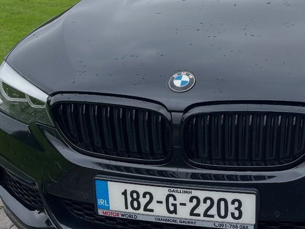 BMW 5-Series Saloon, Diesel, 2018, Black