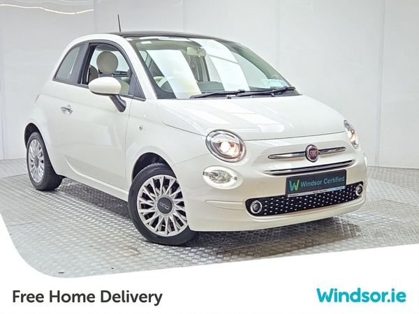 Fiat 500 Hatchback, Petrol, 2021, White