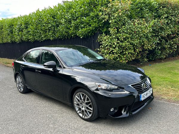 Lexus IS Saloon, Petrol Hybrid, 2014, Black