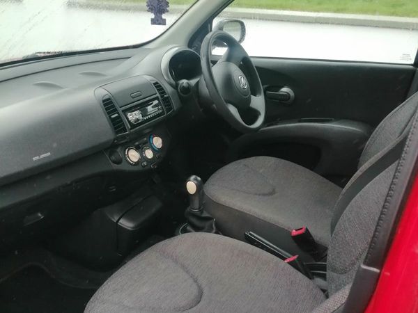 Nissan Micra Hatchback, Petrol, 2007, Red
