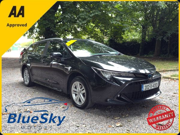 Toyota Corolla Estate/Jeep, Petrol Hybrid, 2020, Black