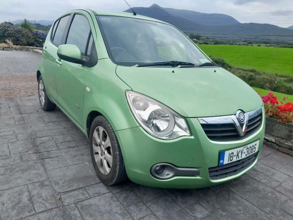 Vauxhall Agila Hatchback, Petrol, 2010, Green