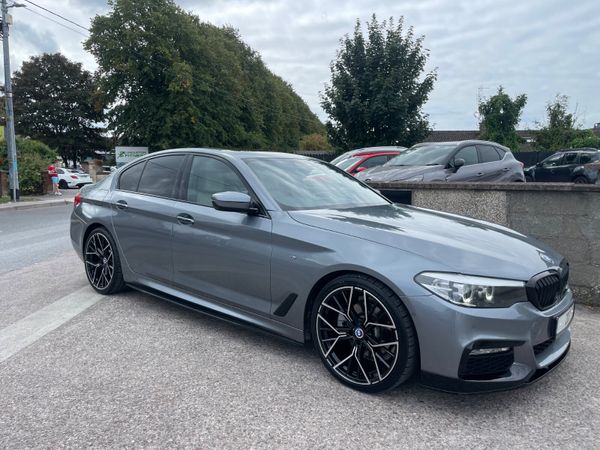 BMW 5-Series Saloon, Diesel, 2017, Blue