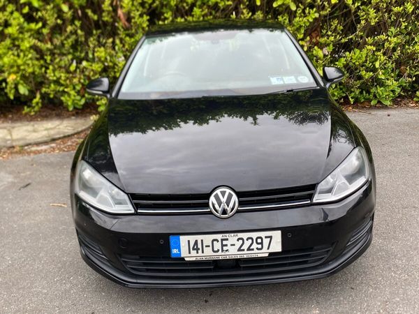 Volkswagen Golf Hatchback, Diesel, 2014, Black