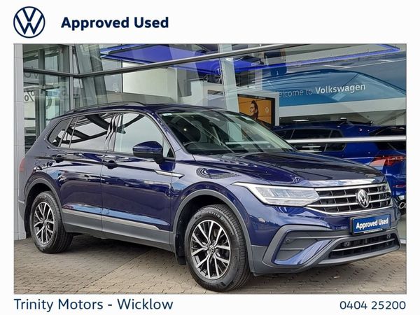 Volkswagen Tiguan Allspace SUV, Diesel, 2023, Blue