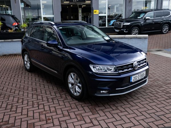 Volkswagen Tiguan SUV, Diesel, 2020, Blue