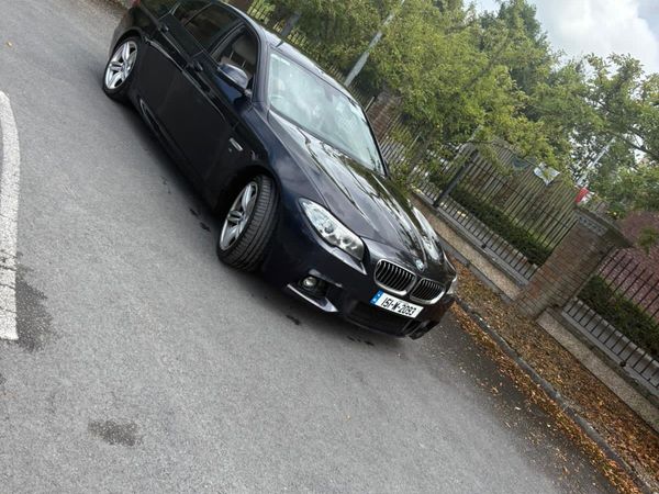 BMW 5-Series Saloon, Diesel, 2015, Black