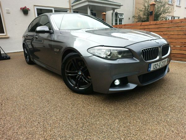 BMW 5-Series Saloon, Diesel, 2013, Grey