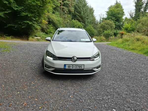 Volkswagen Golf Estate, Diesel, 2018, White