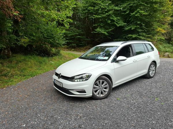 Volkswagen Golf Estate, Diesel, 2018, White