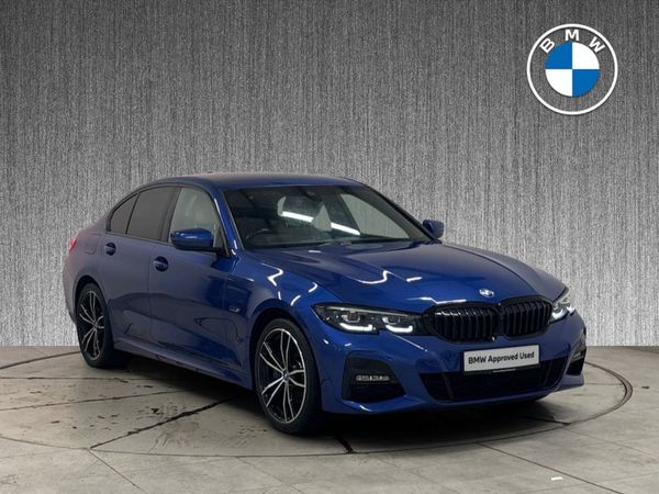 BMW 3-Series Saloon, Petrol Plug-in Hybrid, 2022, Blue