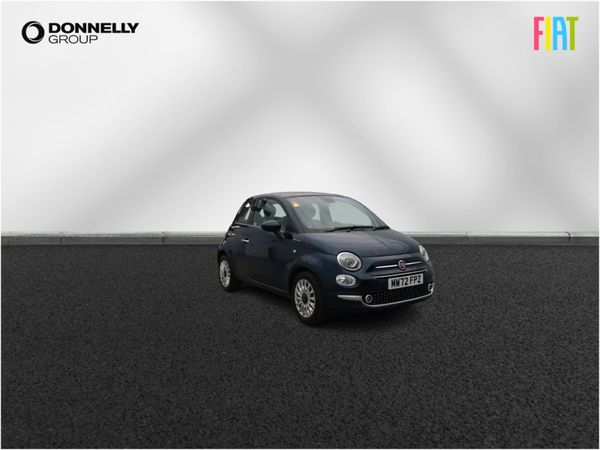 Fiat 500 Hatchback, Petrol, 2022, Blue