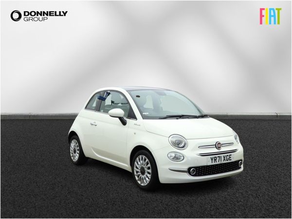 Fiat 500 Hatchback, Petrol, 2021, White
