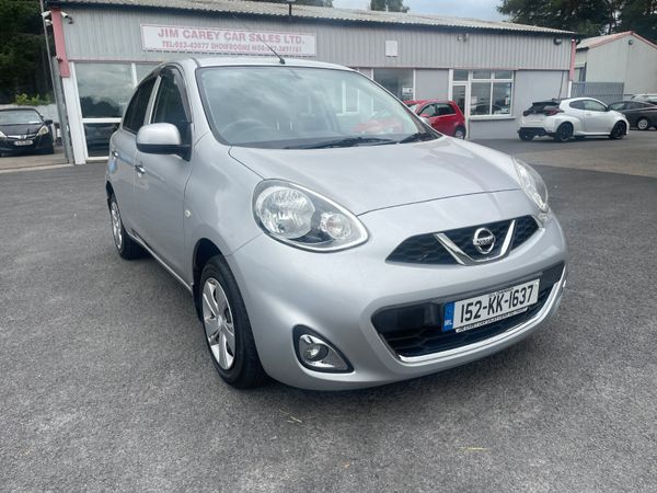 Nissan March Hatchback, Petrol, 2015, Silver
