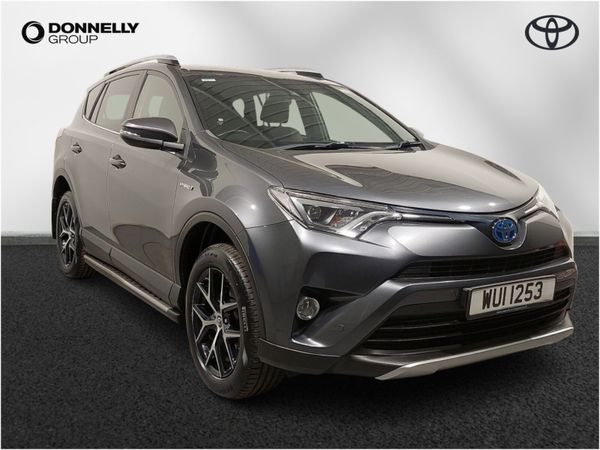 Toyota RAV4 Estate, Petrol Hybrid, 2016, Grey