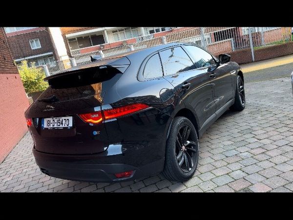 Jaguar F-Pace SUV, Diesel, 2018, Black