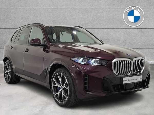 BMW X5 SUV, Petrol Plug-in Hybrid, 2023, Red