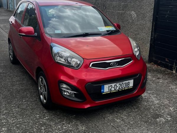 Kia Picanto Hatchback, Petrol, 2012, Red