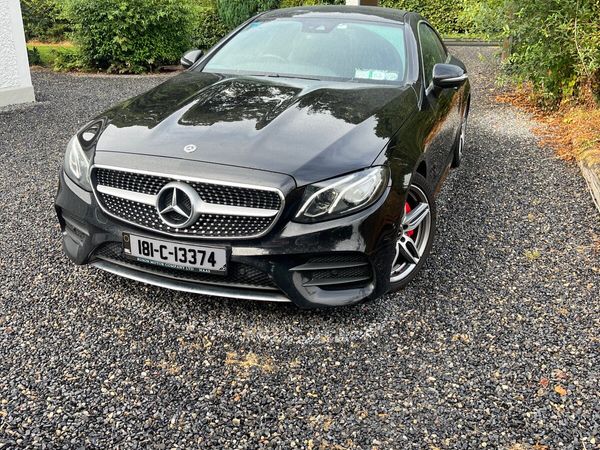 Mercedes-Benz E-Class Coupe, Diesel, 2018, Black