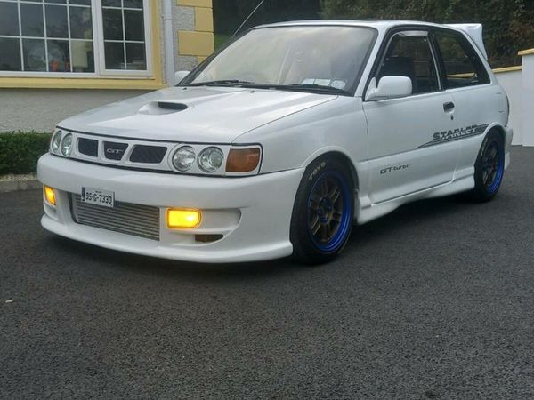 Toyota Starlet Hatchback, Petrol, 1995, White